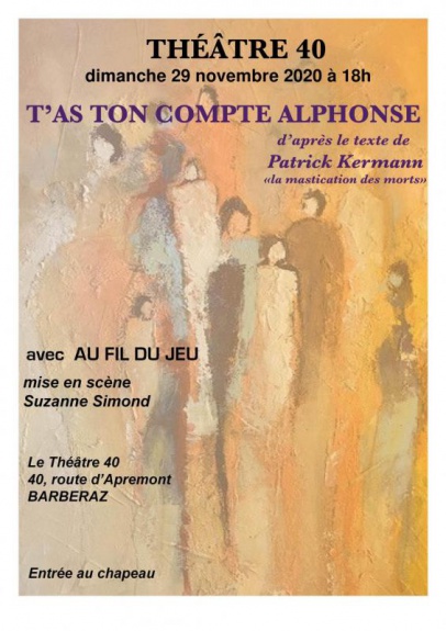 Affiche Alphonse Au Fncta Auvergne Rh Ne Alpes