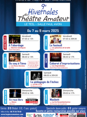 9e Hivernales du Théâtre Amateur